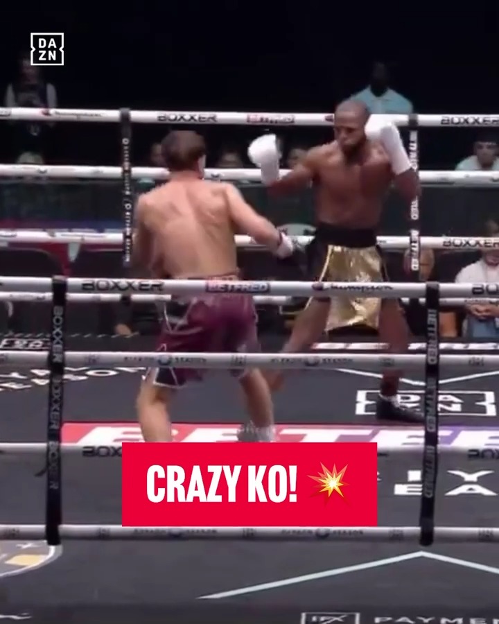 OVER IN AN INSTANT 🤯 Ben Rees lands a HUGE right hand to KO Marvin Tomlinson on DAZN 👏
