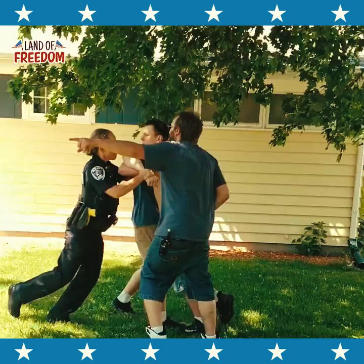 You think male cops are bad, watch this female cop.😳