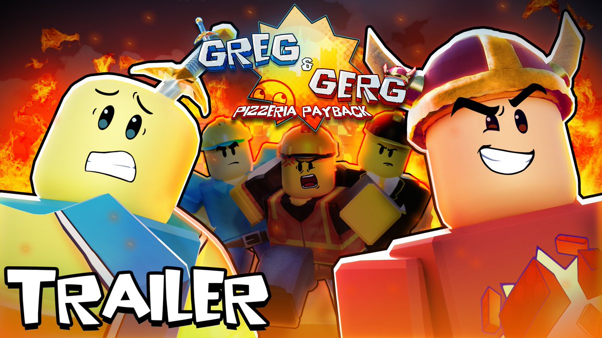 The official trailer for ‘GREG & GERG: PIZZERIA PAYBACK,’ a new Roblox animated pilot, has been released by Bloximations | Indie Roblox Animation Studio. Premieres August 15th.