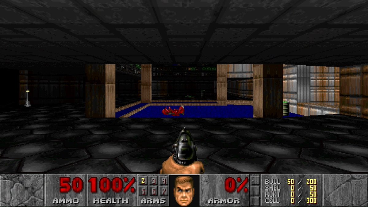 Play DOOM your way. Choose from classic PC sound card music or Andrew Hulshult's acclaimed IDKFA soundtrack remixes. Plus widescreen support, smooth framerates and optional CRT scanlines.