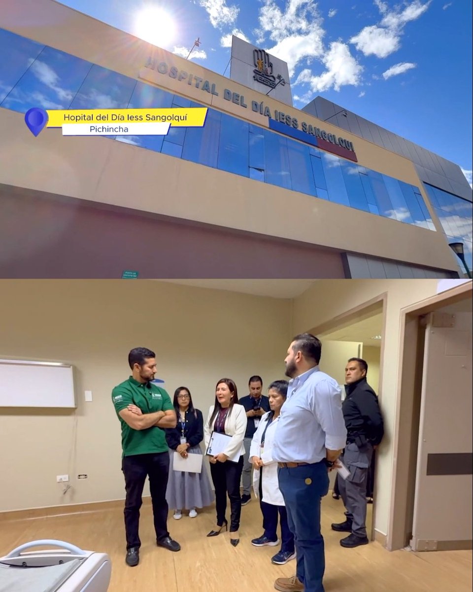 Visitamos los Hospitales del Día Sangolquí, Cotocollao y el Hospital General San Francisco para supervisar de cerca la atención que reciben nuestros asegurados. Con seguimiento permanente en territorio identificamos nuevas oportunidades para trabajar cada día por servicios de salud más eficientes y oportunos. #ParaEsoEstamos