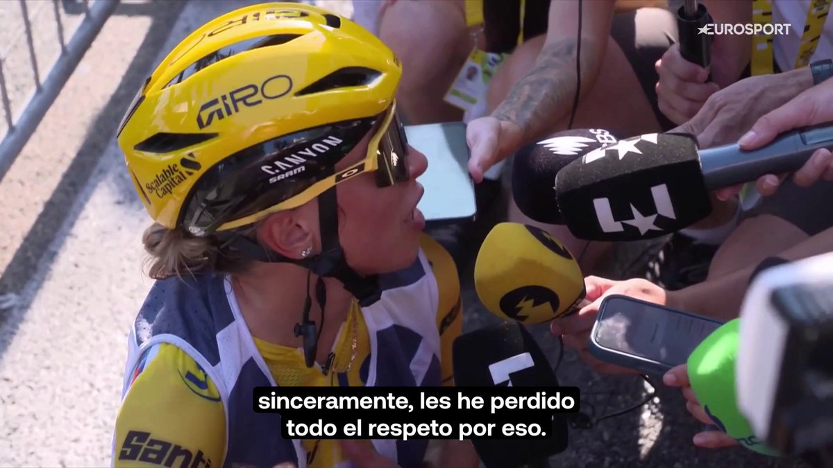 😠 "Célia Gery [compañera de Demi Vollering] me empujó contra las vallas hasta el punto en el que tuve que dejar de pedalear" 😡 "Sinceramente, les he perdido todo el respeto por eso" Ojo a la rajada de Kasia Niewiadoma antes de que todo se decida en el #TDFF2026