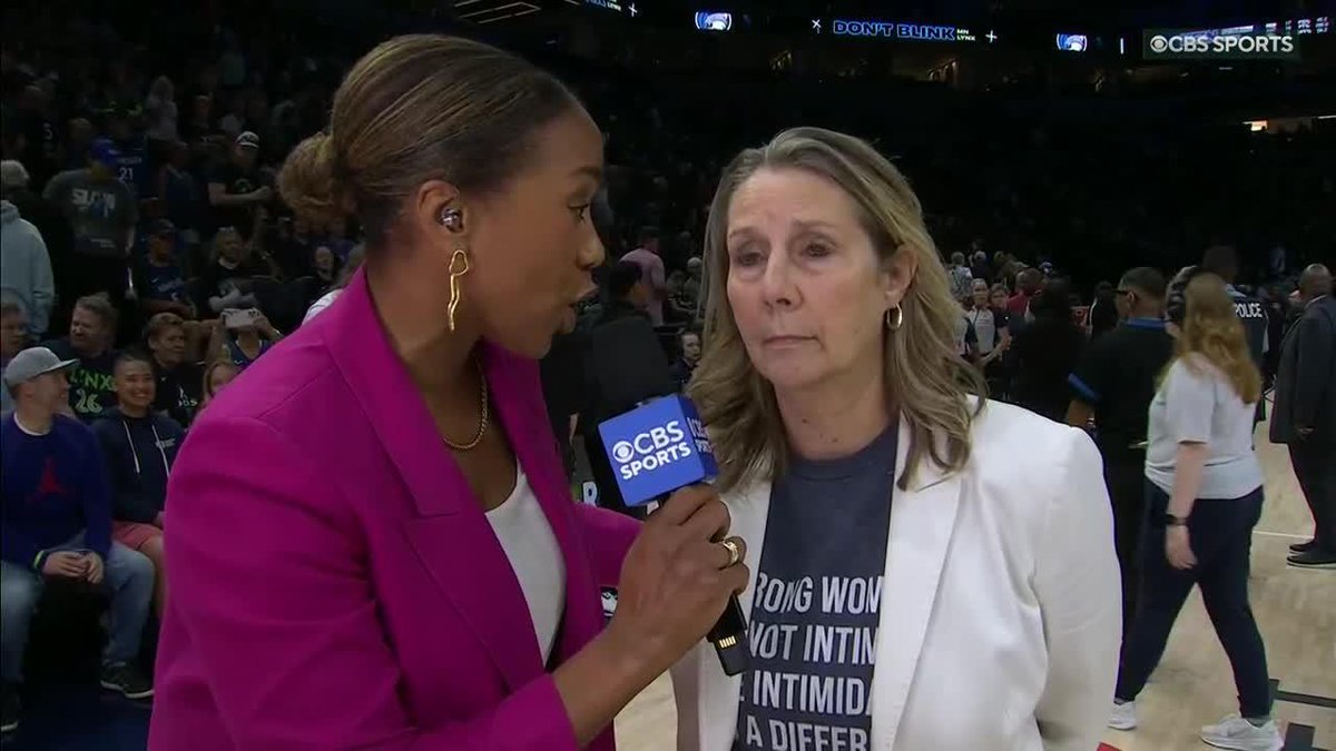 Minnesota Lynx head coach Cheryl Reeve weighed in on her team's first-half performance