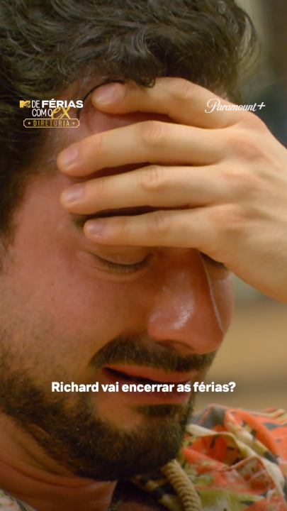 Bonito desse jeito e chorando? Ah Richard Biglia para né Assista aos episódios de #DeFériasDiretoria no Paramount+ Brasil
