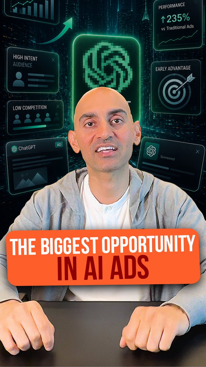 For the first time ever, you can buy ads inside ChatGPT. And because the platform is still new, almost nobody has figured out how to use it properly yet. That means the opportunity is wide open. Here’s what changed. OpenAI launched a self-serve Ads Manager, making ChatGPT ads accessible to businesses that previously would not have been able to participate. You no longer need to be a massive brand with an enormous advertising budget. But these ads work differently from Google. Google usually matches an ad to the words someone searches. ChatGPT looks at the larger context of the conversation and what that person is trying to accomplish. That creates a new challenge: how do you know which conversations your business should appear in? You start with real demand. What are people already searching for in your industry? What questions are they asking? What problems are they trying to solve? And what language do they use to describe those problems? That’s where Ubersuggest comes in. Use it to find the topics people search for most, see how competitive they are and identify where your competitors are already getting attention. Then turn those insights into the conversation themes, ad angles and landing pages you use for your ChatGPT campaigns. The technology is new, but the principle is not: Understand what people want, learn how they talk about it and show up when they are ready to make a decision. The companies that learn this early will have an advantage while everyone else is still trying to understand how it works.