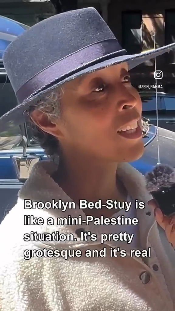 An Instagram account of Tech for Palestine is sharing blatant antisemitism to their 1M followers. In a video that implies Palestinians who sold land to Jews are somehow just as cognitively incapable of making a decision as a woman with advanced dementia, this massive account suggests that Jews are trying to colonize New York. It alleges that a Hasidic Jew scammed the interviewee's friend's mother. So, all the Jews are trying to steal homes from literally everyone. This is shameful to the point that the platform should step in. But we know they won’t.