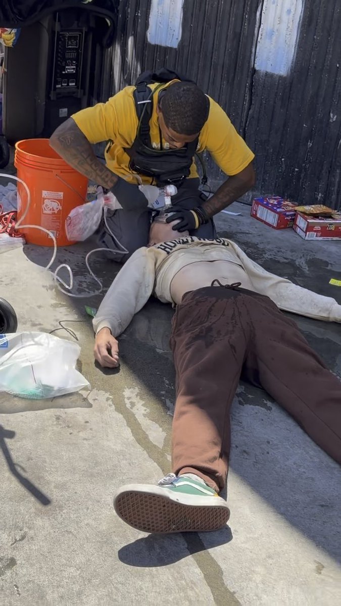 Skid Row. Today. Every LA city leader needs to be in jail. The The White House needs to intervene immediately.