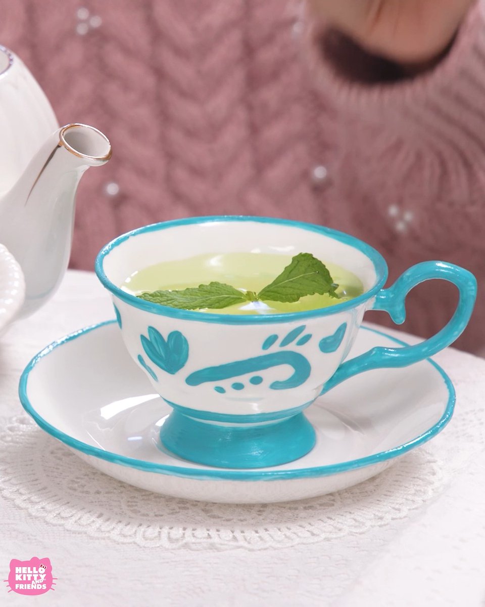 Explore the tea garden with us as we decorate a supercute teacup for Hello Kitty Island Adventure’s Tea Garden DLC on the Hello Kitty and Friends YouTube channel! 🫖💕