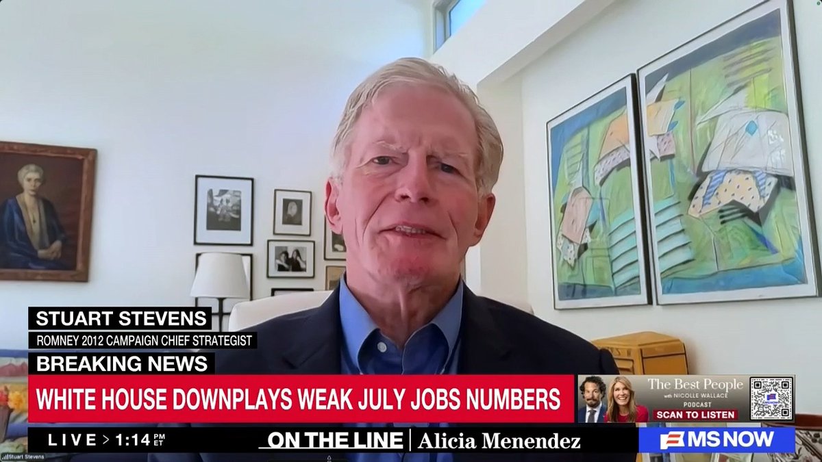 Any capable president would find a solution to the poor job numbers. Donald Trump just lies about it. Watch LP Senior Advisor Stuart Stevens on MSNOW.