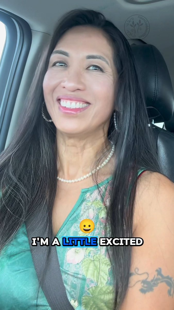 On my way to another collab… apparently I can’t hide my excitement. 😏🎬 #AsianMILF #PreShoot #BehindTheScenes #ContentCreator #AsianGoddessVibes
