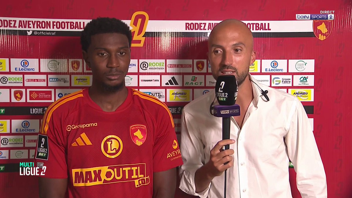 ⚽️ #Ligue2BKT 🗣 Ibrahima Baldé : « Chacun doit être un leader et tirer les autres vers le haut en faisant son boulot. » #beINLIGUE2