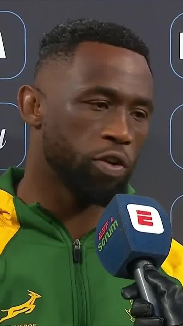 Siya Kolisi confirms he hurt his hamstring and will need a scan to see how long he is out for 🗣️🤕 #SSRugby
