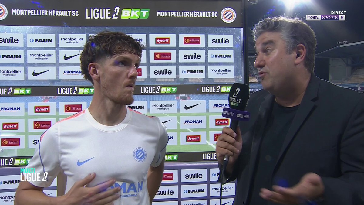 ⚽️ #Ligue2BKT 🗣 Julien Laporte :« Il nous a manqué ce petit truc, un peu de vice pour anesthésier le match. » #beINLIGUE2