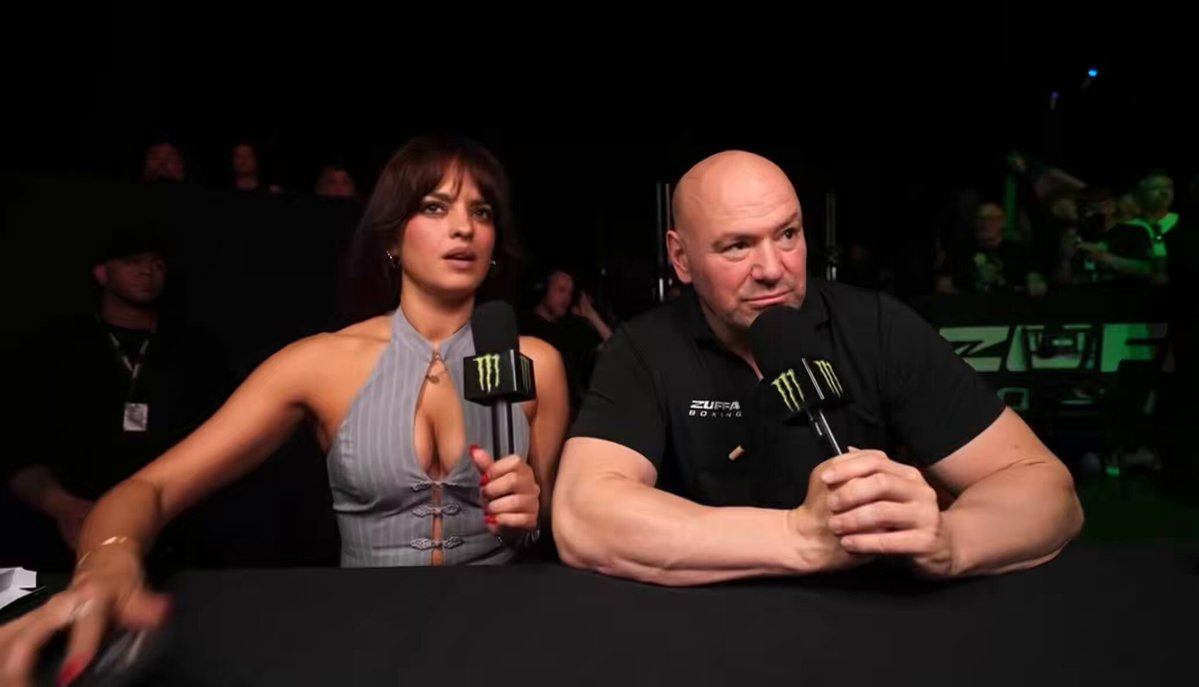 Dana White explains why they didn’t have ring card girls at the Zuffa Boxing event in Dublin “The UK won’t use ring card girls unless you have ring card boys.” 😭 (via Nina-Marie Daniele)