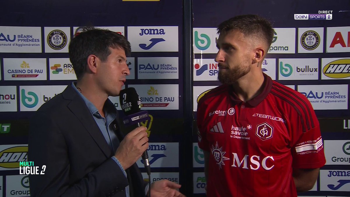 ⚽️ #Ligue2BKT 🗣 Axel Drouhin : « On aimerait faire mieux que l’année précédente. » #beINLIGUE2