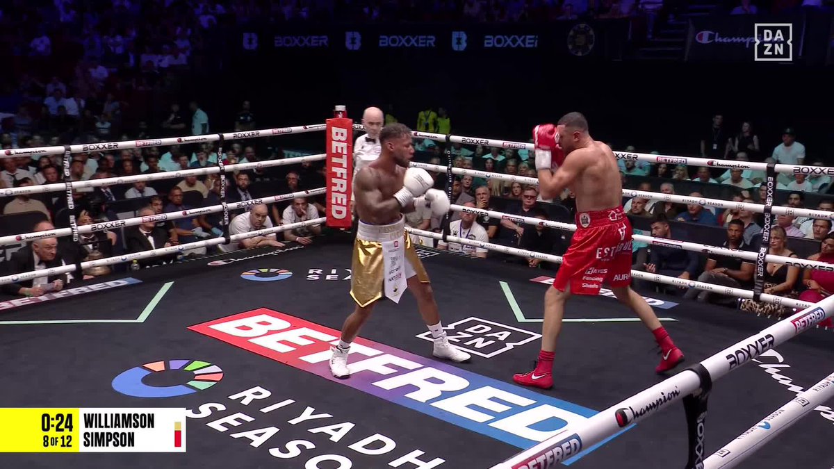 Who is up in your scorecard? 🤔 #WilliamsonSimpson2 | Live NOW on DAZN ▪️
