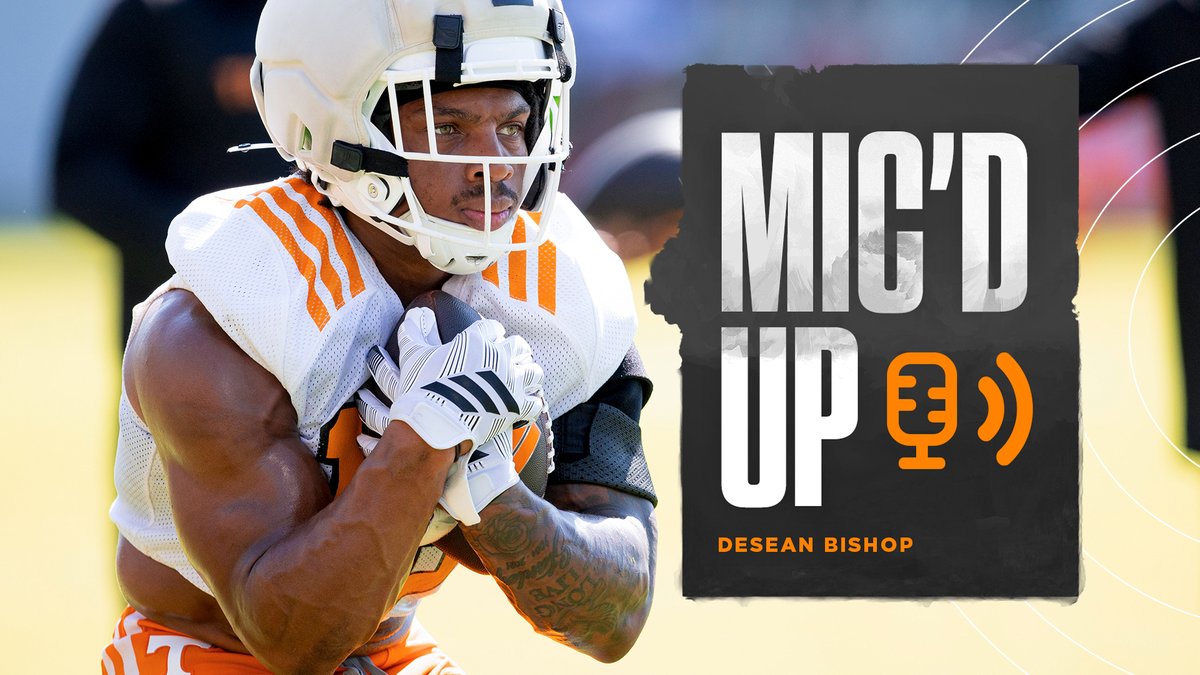 "can't should never be in a man's vocabulary" mic'd up with DeSean Bishop 🎤 #GBO 🍊