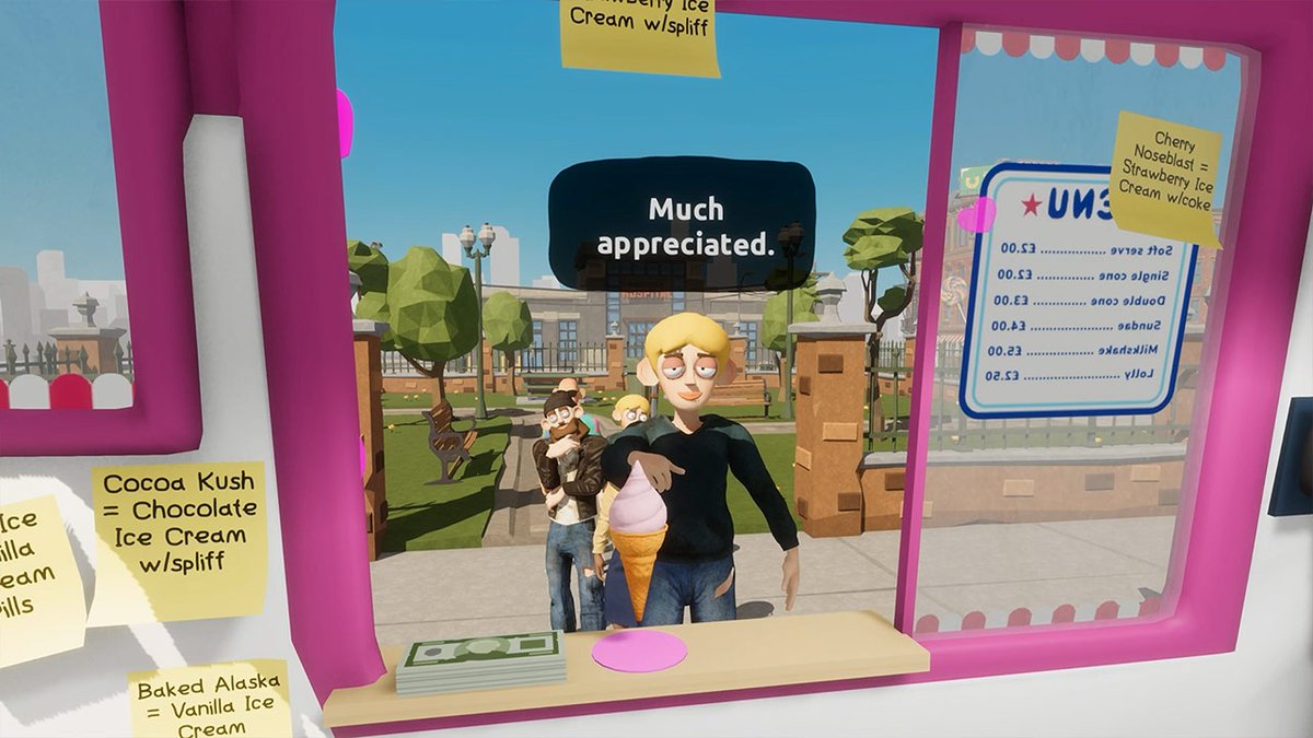 ICYMI: Mr Trippy Is a new ice cream truck management sim where you're really selling meth. Check out the wild reveal trailer: