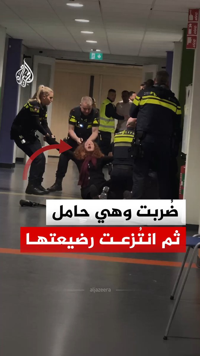 ضُربت وسُحلت وهي حامل في شهرها التاسع في هولندا.. ثم فُصلت عنها رضيعتها في ألمانيا، ما التفاصيل؟ #الجزيرة_رقمي