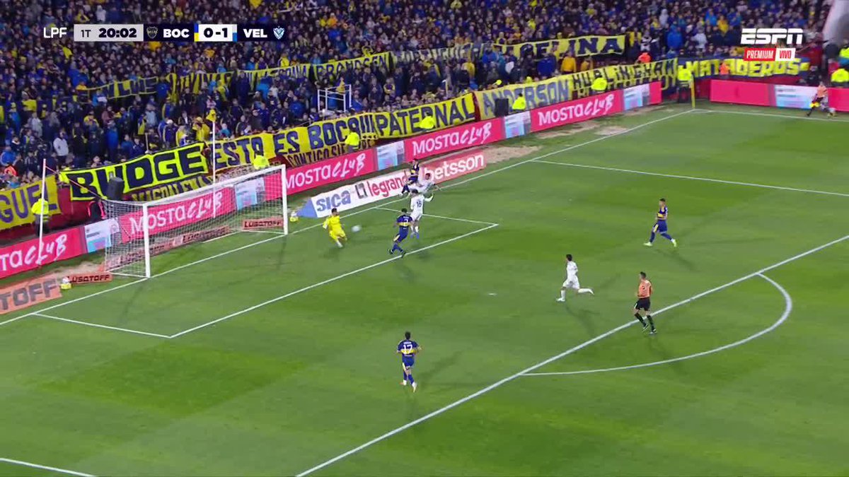 ¡¡OTRA ENORME ATAJADA DE MONTERO, MANO A MANO, PARA SALVAR A BOCA DEL 2-0 DE VÉLEZ EN EL DUCÓ!! 📺 ESPN Premium | Suscribite al Pack Fútbol en