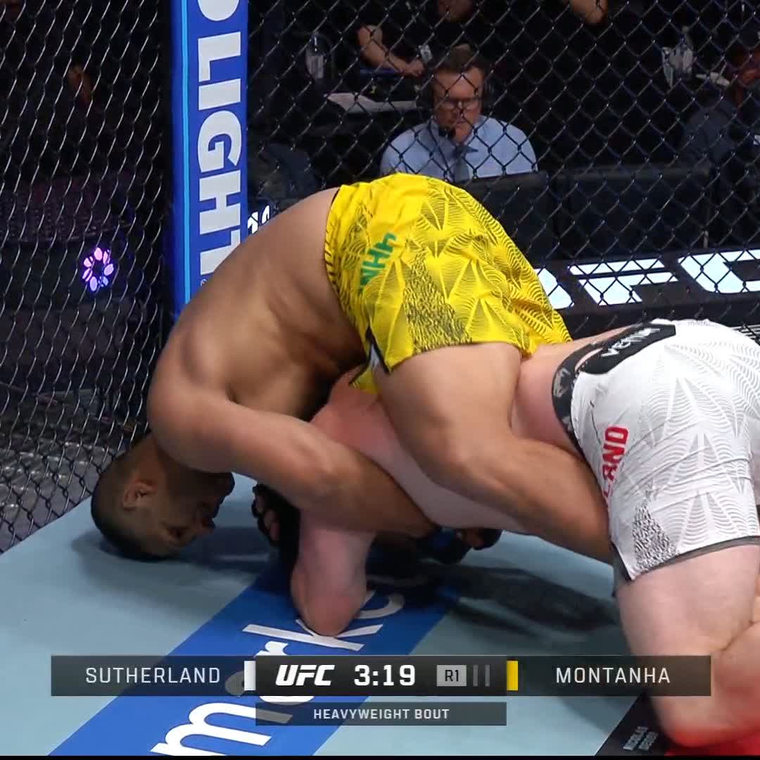 José Montanha soumet trop facilement son adversaire dès le premier round 🤯 #UFCVegas120