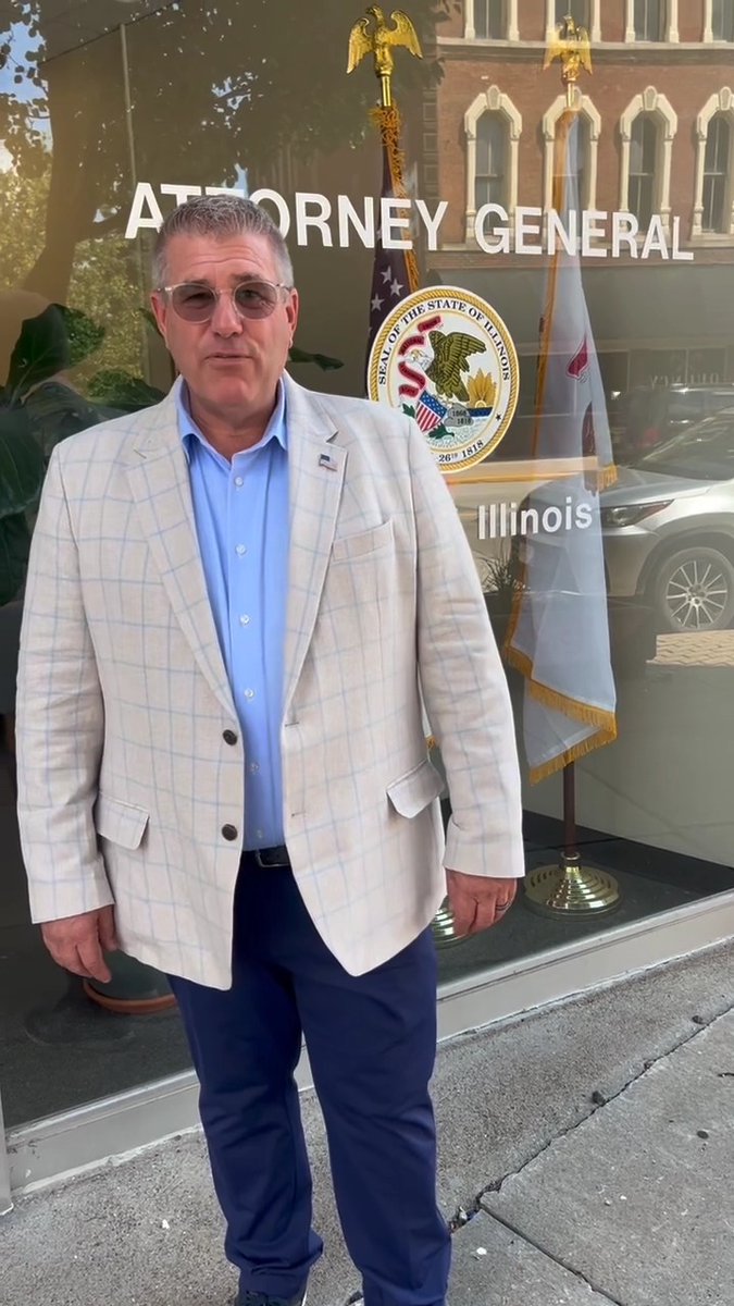 You need a photo ID to get into the Attorney General's office. Ain't that something.