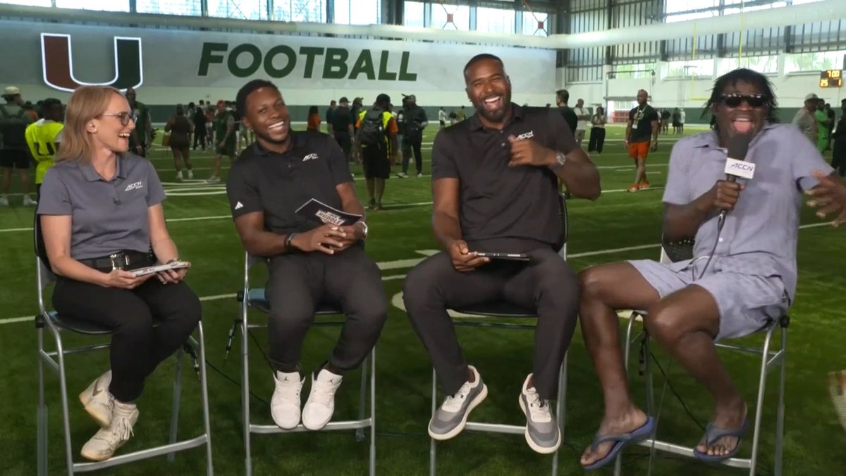The moment Ed Reed saw Michael Irvin 😂😂 Miami Hurricanes Football | Michael Irvin