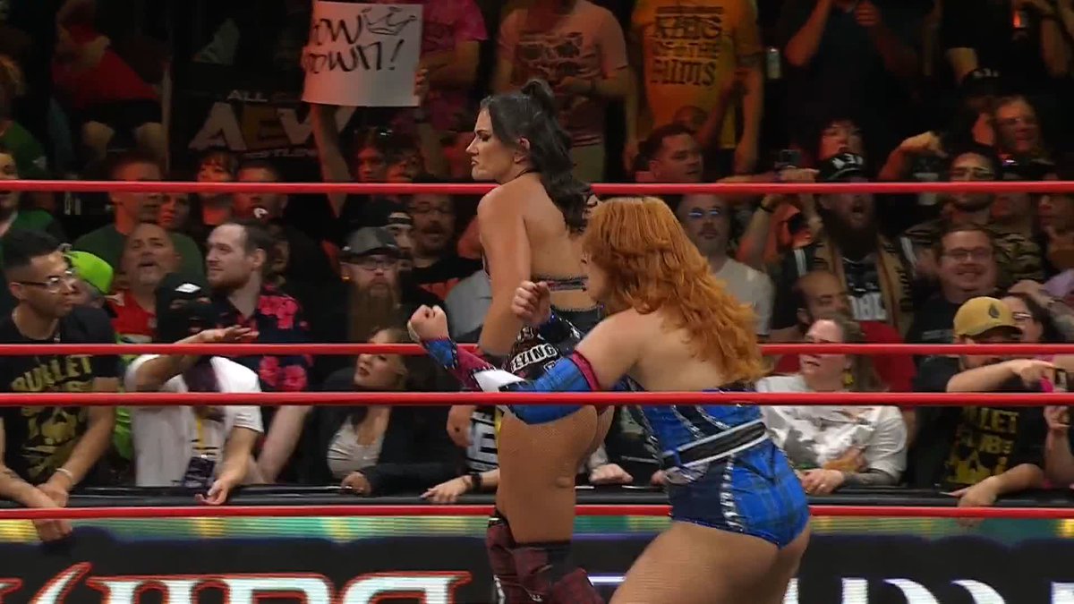 The AEW Women's World Tag Team Champions, Divine Dominion, blindside The Brawling Birds ahead of their match at #AEWAllIn London! Watch #AEWCollision LIVE on TNT & HBO Max