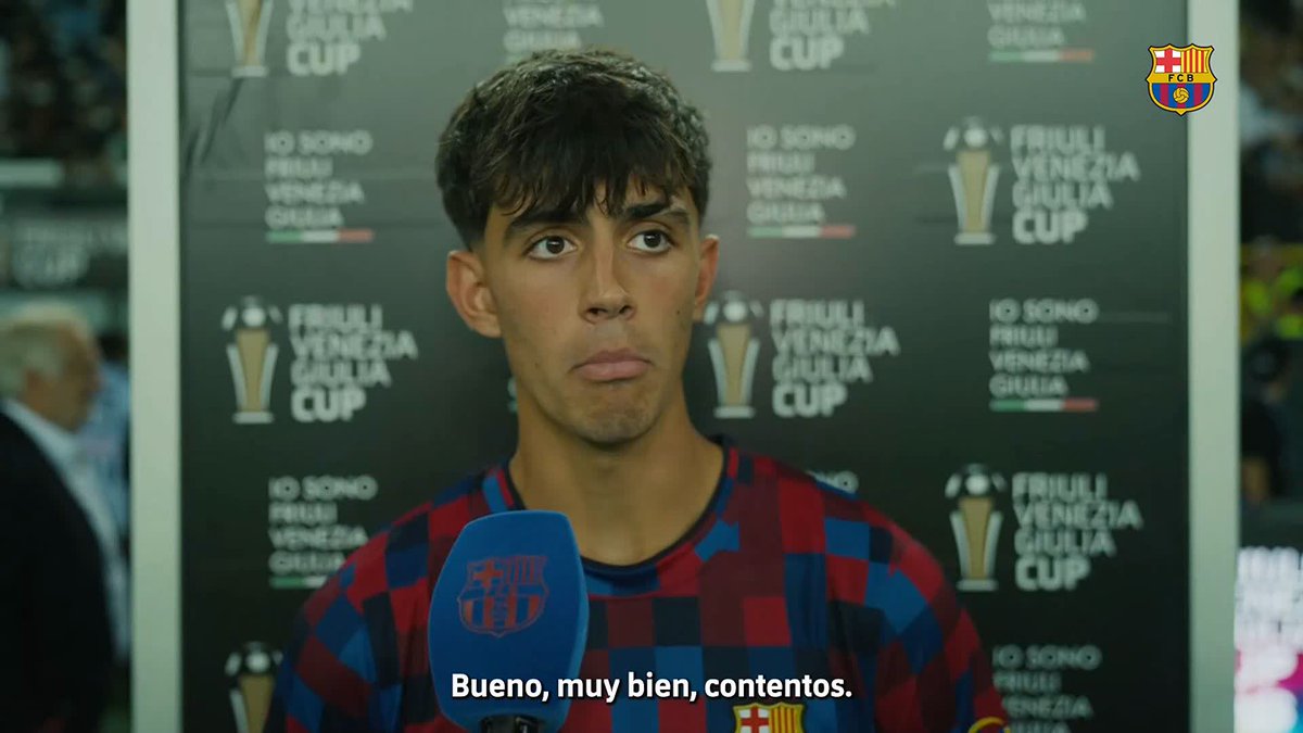 🗣️ Las valoraciones de Marc Bernal y Fermín López tras el triangular de Udine