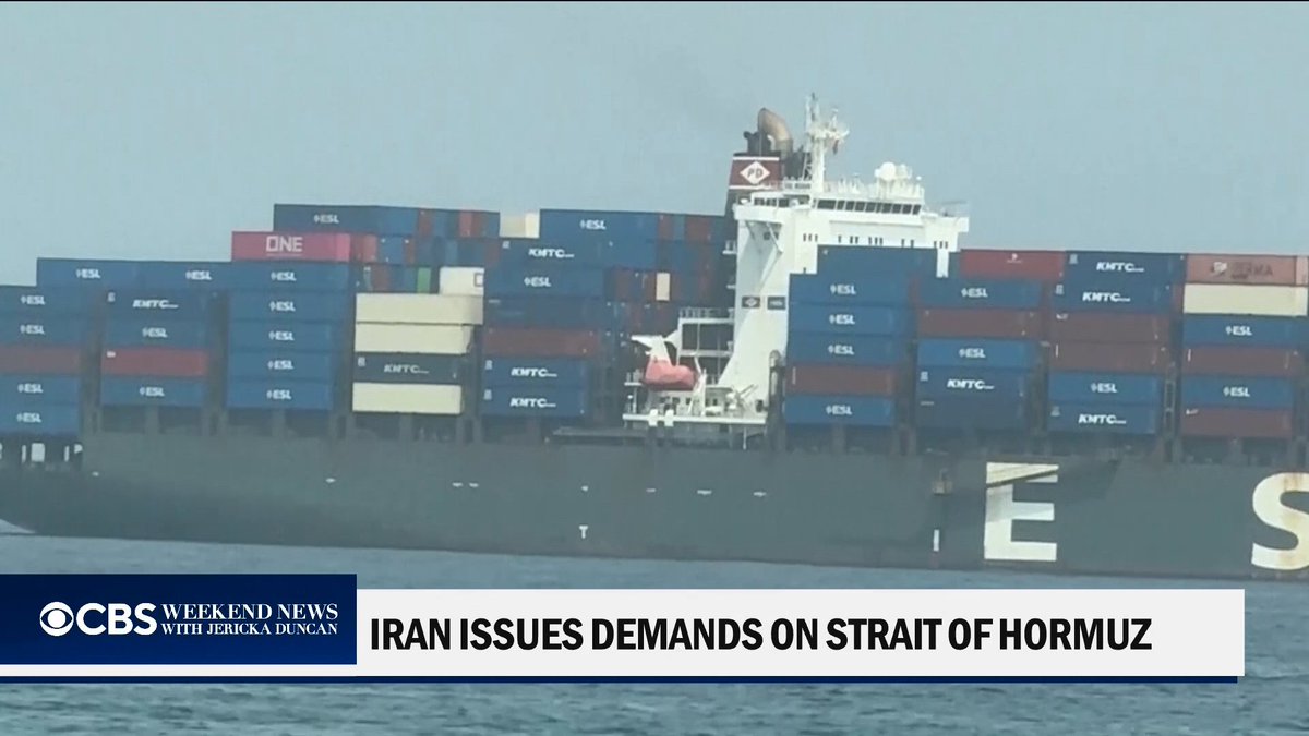 There are conflicting signals over whether a deal to reopen the Strait of Hormuz is really as close as the White House says, as gas prices remain high for Americans. CBS News’ Imtiaz Tyab has the latest.