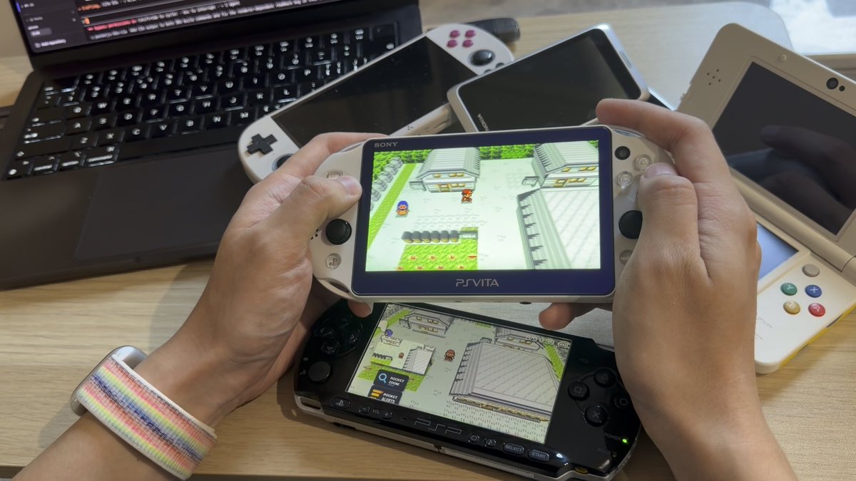 PSVita is now supported! Native Vita Pokémon unblocked. Guess who’s next?