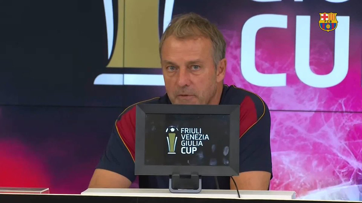 What did Hansi Flick say after the Friuli Venezia Giulia Cup?