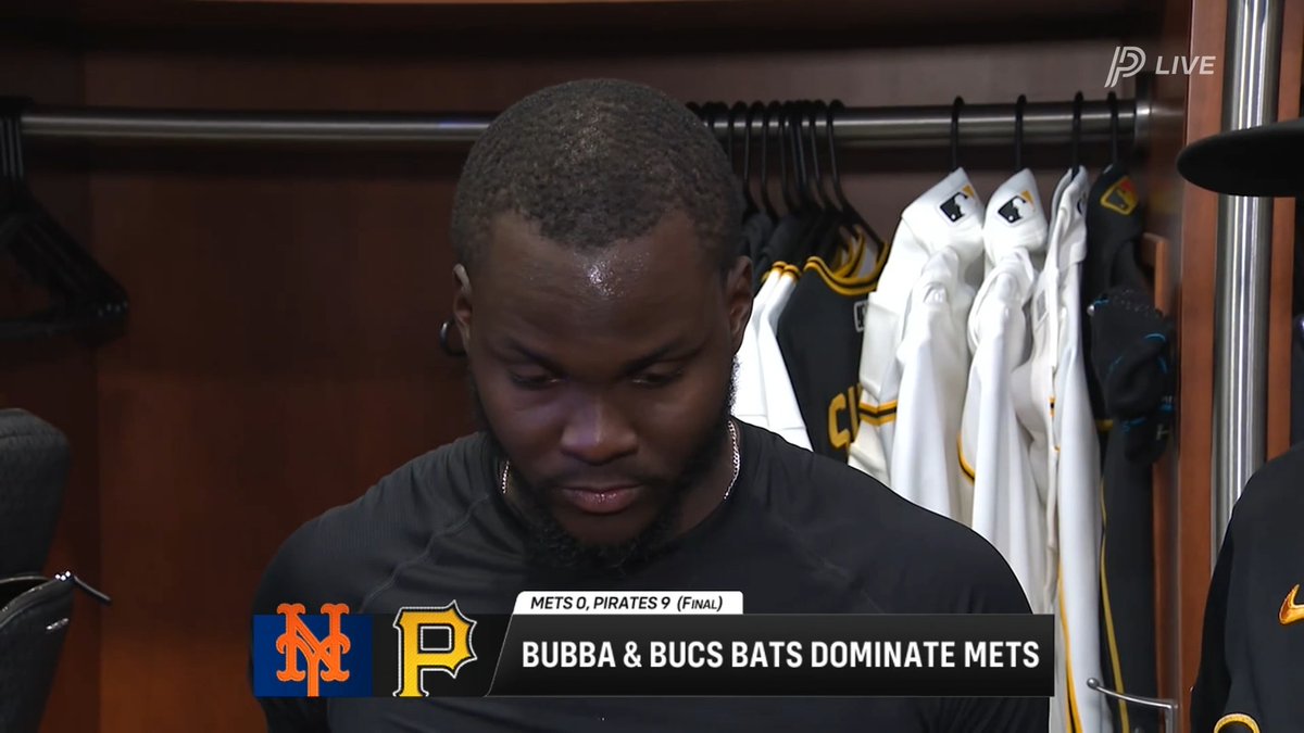 Ronny Simon says he'll do anything to help this #Pirates team win 🙌 ⬇️ "Whatever they need me, I'll be there. If they need catching, I'll be there. If they need me to throw, I'll be there. Wherever they need me, I'll be there. I'm just trying to be Ronny Simon: contribute with everybody, try to smile all the time, and just bringing the energy. That's what I can do." 🥹 ❤️