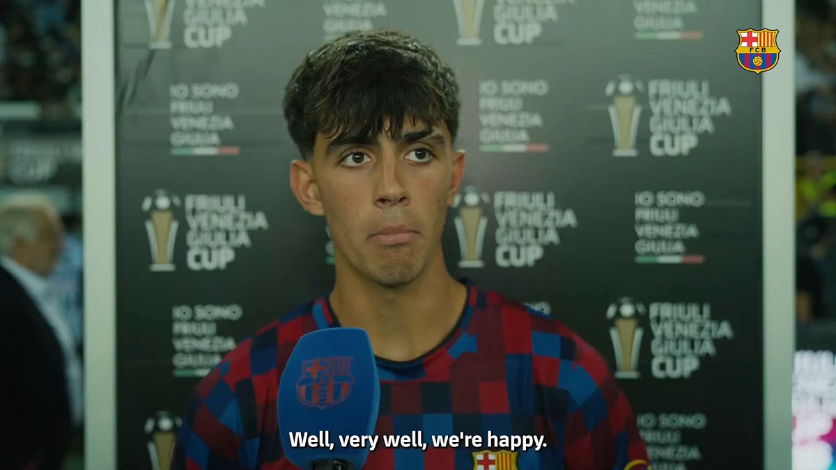 Marc Bernal & Fermín López on the games played in Udine 🎙️