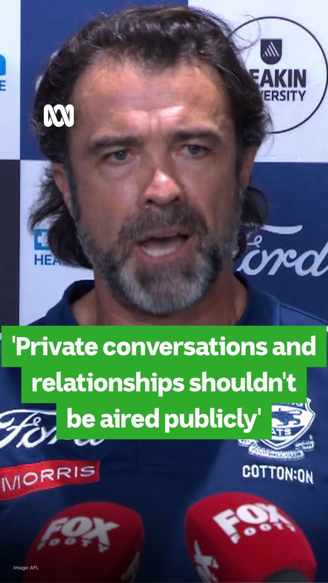 "It's not part of my remit." Geelong Cats coach Chris Scott says he's "one of the least informed" people at the club in the wake of the concussion contract saga. Hear every AFL game live and ad-free on ABC listen: