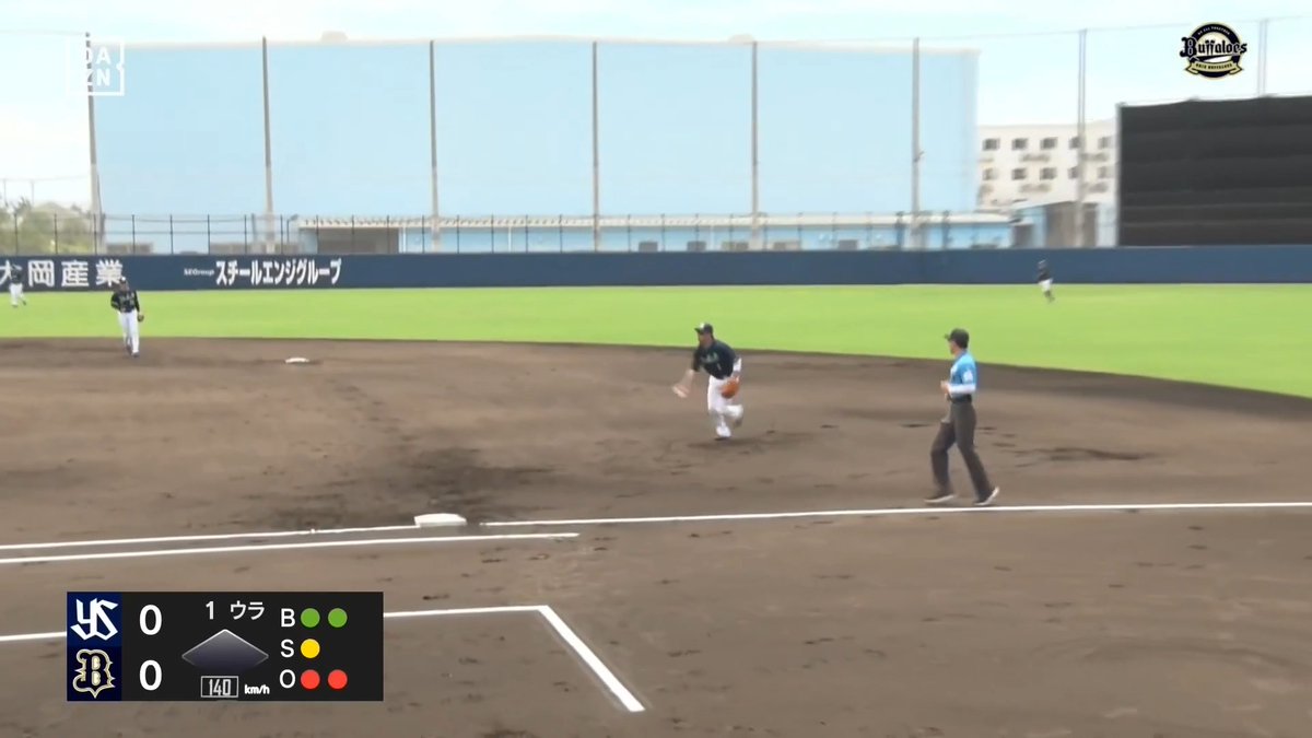 一歩ずつ 本日は「2番・一塁」 山田哲人 復帰後、初の守備機会 ⚾️オリックス×ヤクルト（ファーム） #swallows #だったらDAZN #イージースポーツ