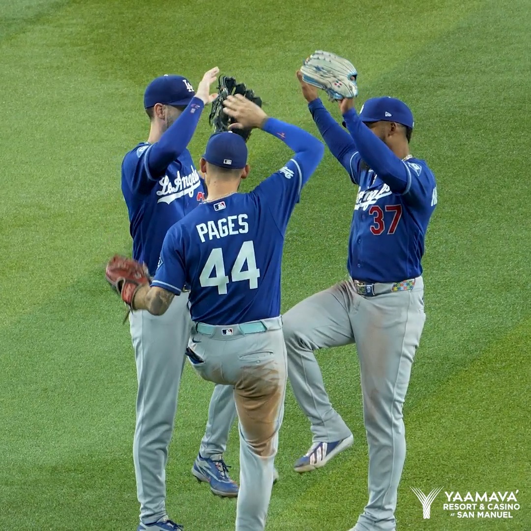 Victory formation! Dodgers x Yaamava' Resort & Casino