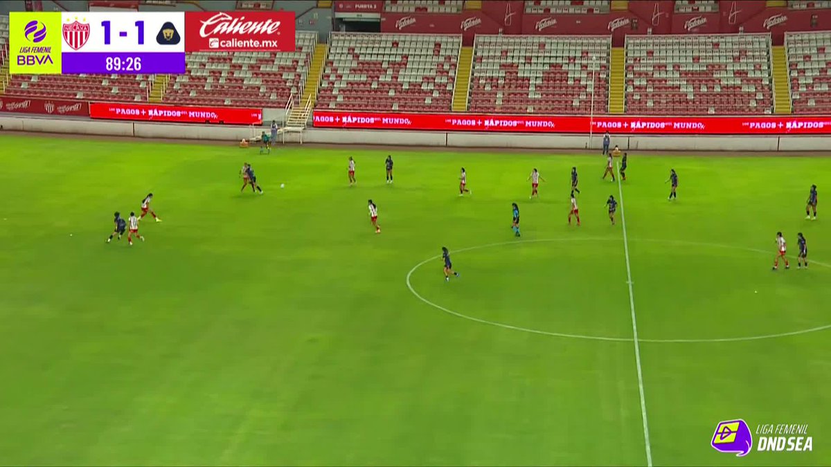 En los últimos minutos, Pumas Femenil rescató el triunfo ante Necaxa. Sumaron sus primeros tres puntos del torneo.