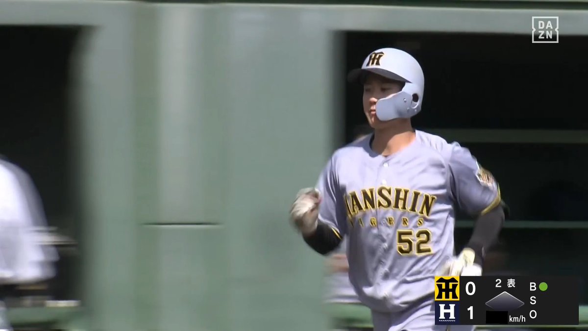期待の若虎 レフトスタンドの芝生席へ 山田脩也 第3号グランドスラム ⚾️ハヤテ×阪神（ファーム） #阪神タイガース #だったらDAZN #イージースポーツ