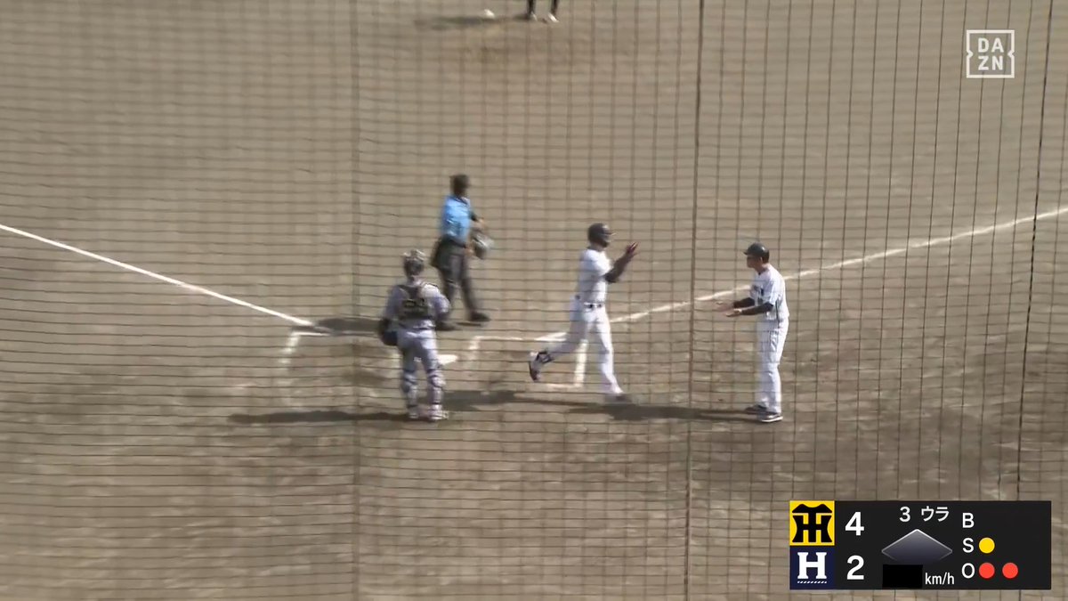 豪快なスイング 高い弾道でフェンスオーバー 今村龍之介 ファーム第7号ホームラン ⚾️ハヤテ×阪神(ファーム) #ハヤテベンチャーズ静岡 #だったらDAZN #イージースポーツ