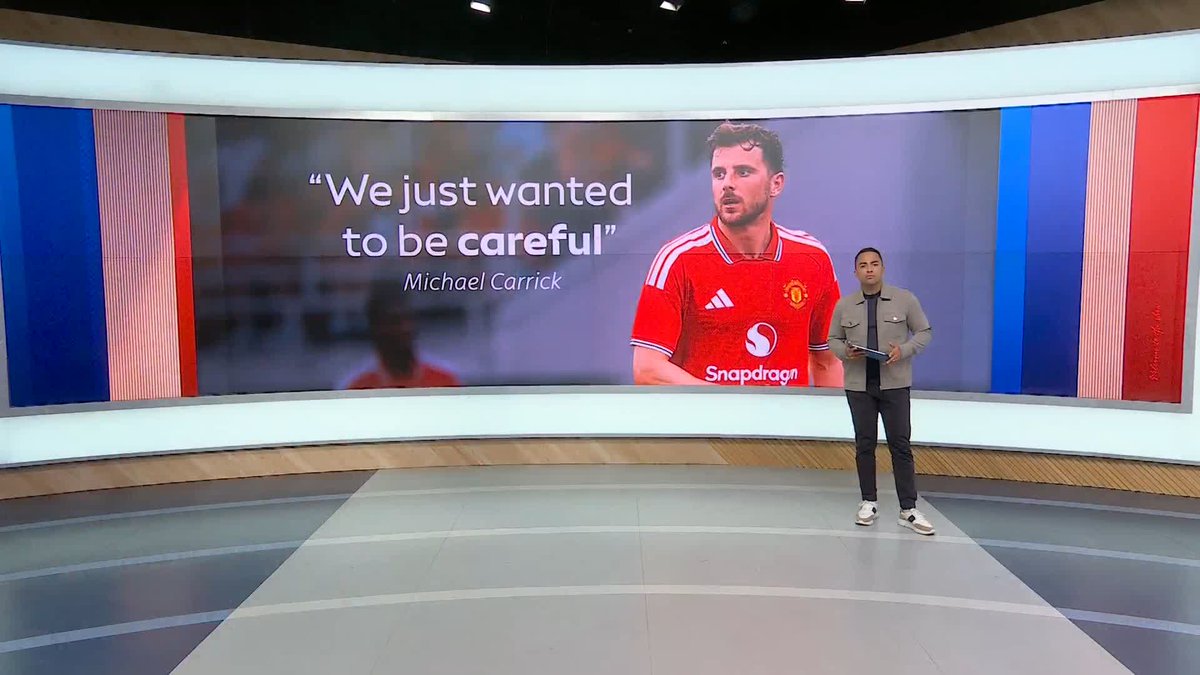 Michael Carrick admitted he had to be "careful" with Mason Mount after the England midfielder handed Manchester United an injury scare in their friendly draw with Paris St Germain.