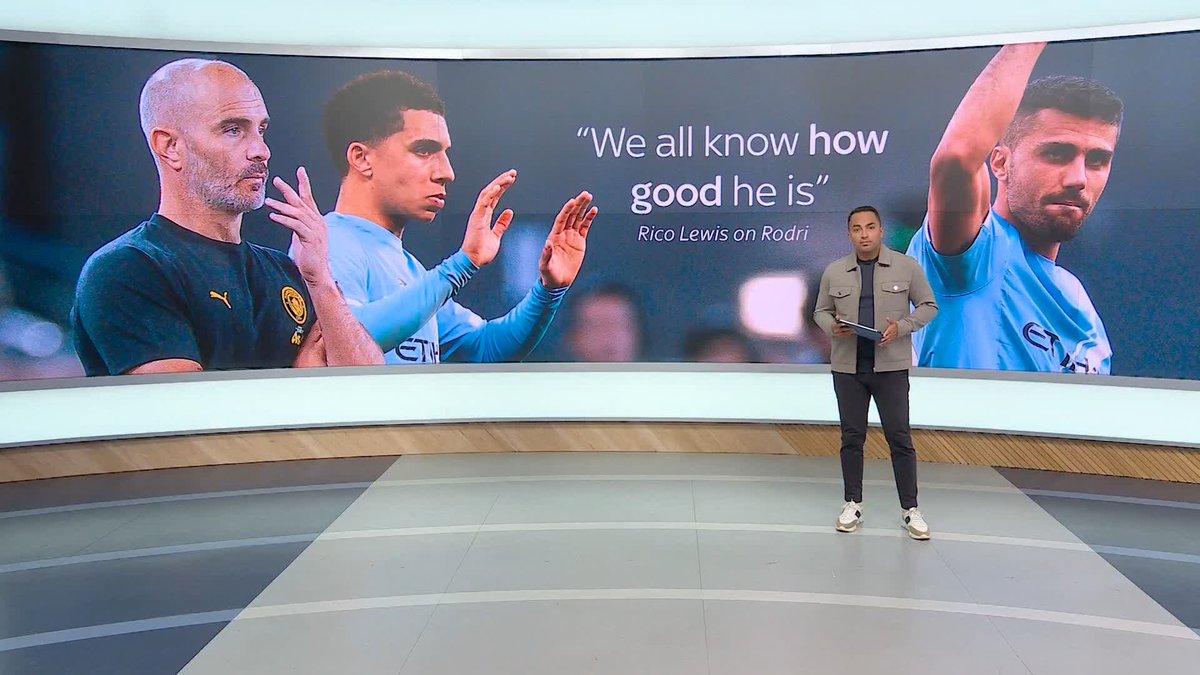 "We all know how good he is" 🗣️ Rico Lewis insists Manchester City's season won't be derailed even if Rodri does leave the club. Rodri is linked to a move with Barcelona.