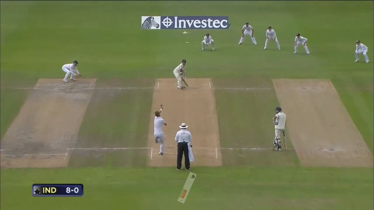 India endured one of their worst overseas displays, being bowled out inside three days at Old Trafford. After collapsing to 8 for 4 in first innings (Broad took 6 for 25). India lost their final nine second-innings wickets for just over 100. Moeen Ali took four, while England managed the win with only ten men after Stuart Broad was injured. #OnThisDay in 2014