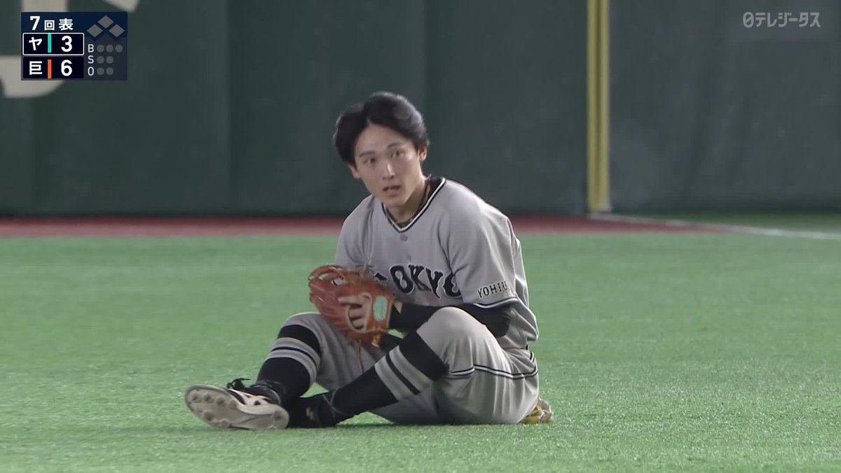 まさに走攻守 チームに欠かせないリードオフマン 浦田俊輔がマルチ安打にファインプレー ⚾️巨人×ヤクルト #ジャイアンツ #だったらDAZN