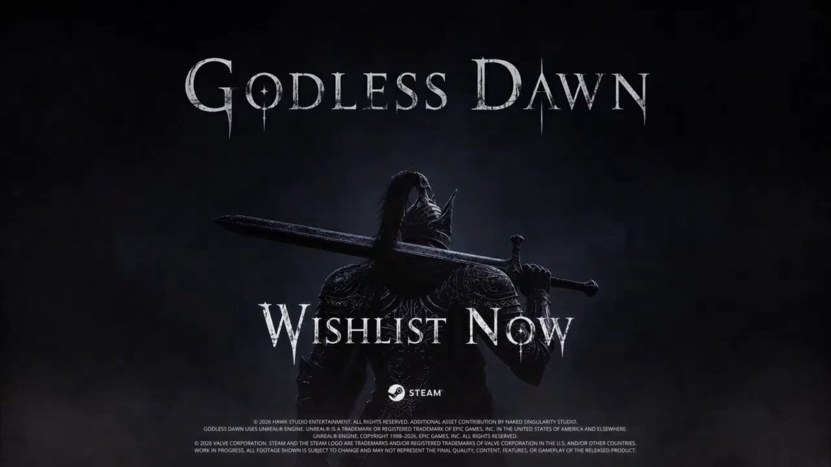 Tek bir Türk geliştiricinin yaptığı soulslike türünde bir oyun olan GODLESS DAWN'ın oynanış fragmanı yayınlandı 🇹🇷