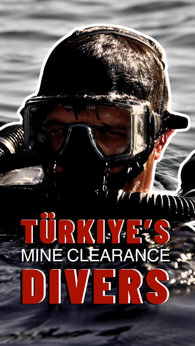 Hidden beneath the surface, mines remain a serious threat to safety at sea Join a crew of Turkish 🇹🇷 divers as they train to detect and neutralise mines, ensuring NATO remains ready to keep vital sea lanes safe Link in threaded post for the full video ↓