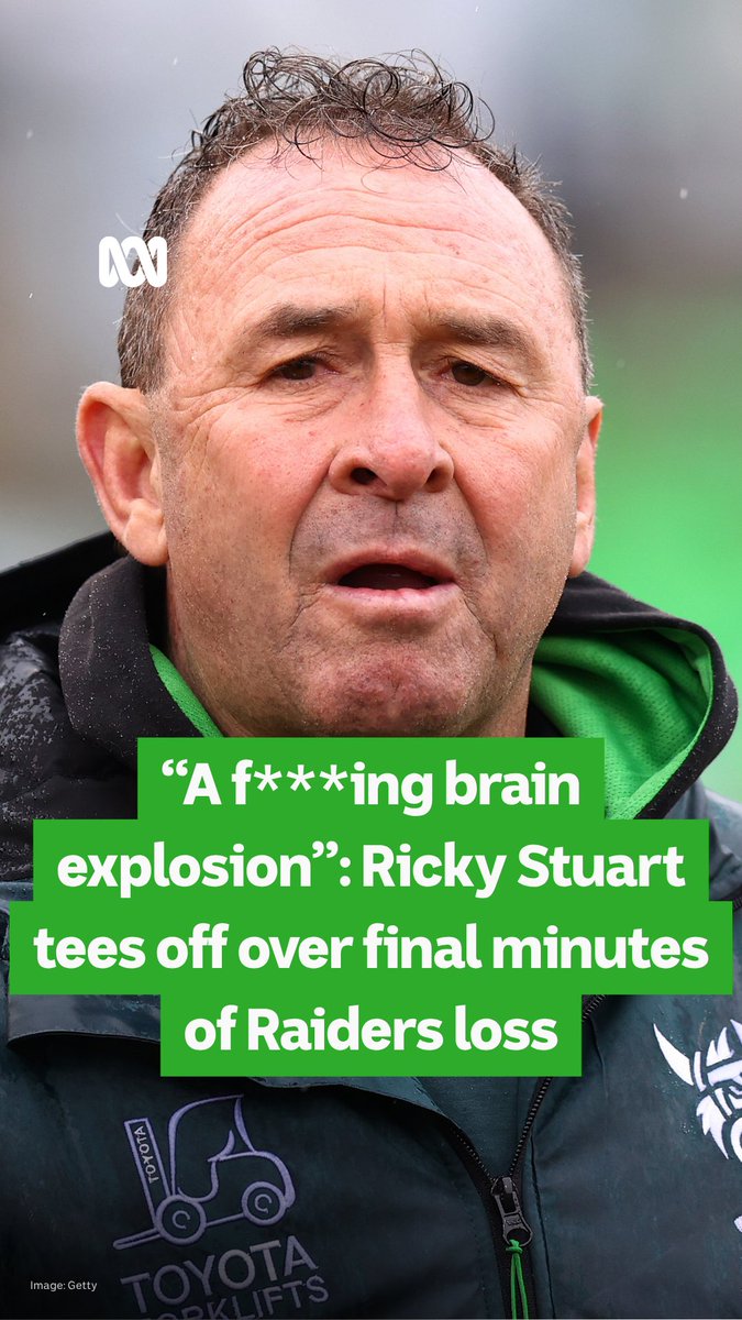 Ricky Stuart was not impressed with Corey Horsburgh. Labelling a "f***ing brain explosion" and a "s*** decision" as costing his side a win and a chance of playing finals.
