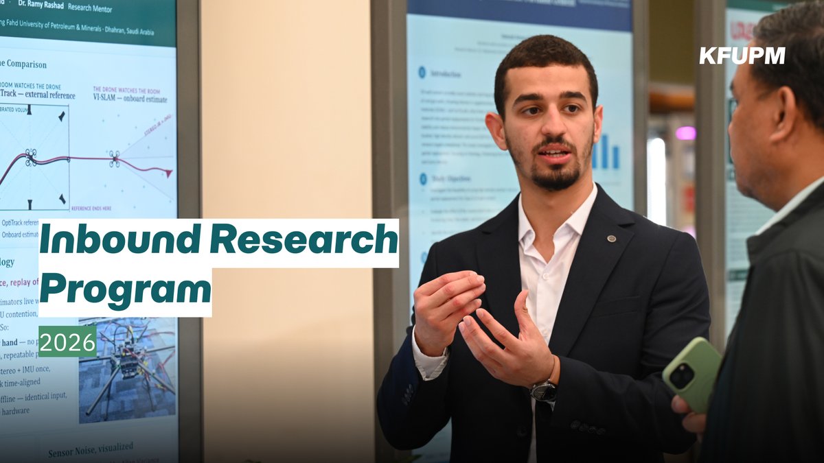 الفضول بداية كل اكتشاف 🔬✨ اختتم 56 طالبًا وطالبة من 18 دولة رحلتهم في النسخة الثالثة من برنامج الأبحاث الصيفي للطلبة الزائرين في #جامعة_الملك_فهد_للبترول_والمعادن، مستعرضين مشاريعهم البحثية في المعرض الختامي. لقراءة المزيد: #KFUPM