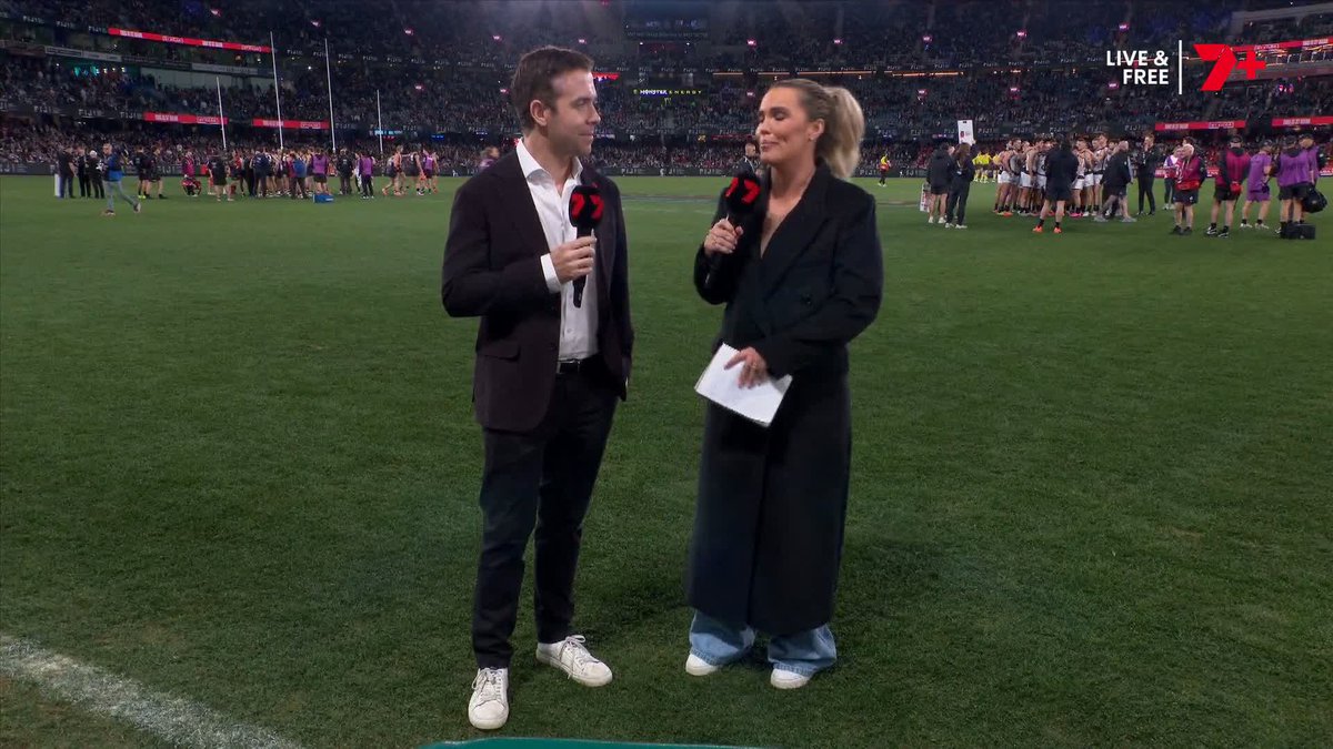 If St Kilda makes a wildcard (Big if), Nas would have max 19 days to recover from this hamstring. Odds heavily against him & the Saints… Ross’ reaction said it all. 7AFL SEN 1116