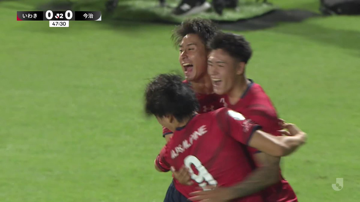 ボールを奪って先制! いわきの今季初得点は熊田直紀⚽️✨ 🎦 ゴール動画 🏆 明治安田J2リーグ 🆚 いわきvs今治 🔢 1-0 ⌚️ 48分 ⚽️ 熊田 直紀(いわき) #Jリーグ